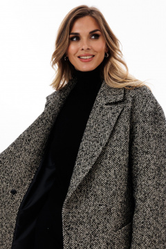 Полупальто EOLA 2893 серый_меланж - фото 5