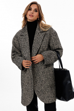 Полупальто EOLA 2893 серый_меланж - фото 2