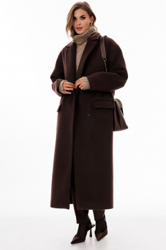 Пальто EOLA 2894 коричневый - фото 3