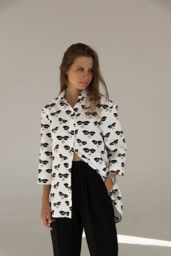 Брюки на каждый день из льна и текстиля, летние Motif 1541 - фото 2