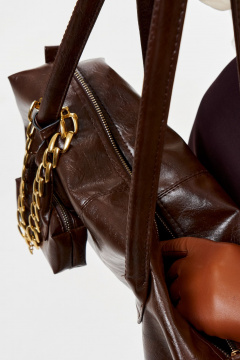 Сумка Polisto Bagi шоколадный - фото 4