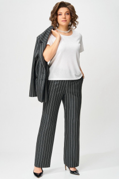 Джемпер Fita 20364 молочно-серебристый - фото 2