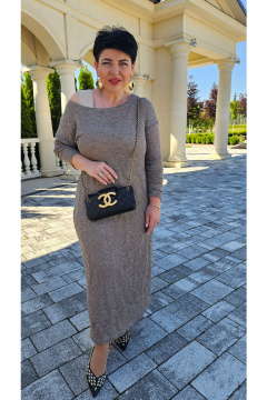 Платье Vittoria Queen 26613 капучино - фото 4