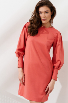Платье C. of PAPAYA NEW 1753 лосось - фото 4