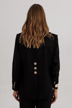 Брюки, жакет Ларс Стиль 1116/5 черный - фото 4