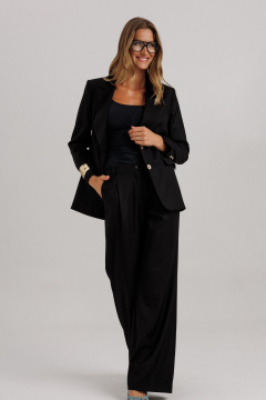 Брюки, жакет Ларс Стиль 1116/5 черный - фото 1