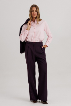 Брюки, жакет Ларс Стиль 1142 темно-фиолетовый - фото 4