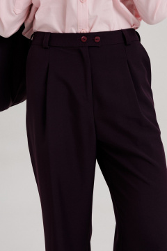 Брюки, жакет Ларс Стиль 1142 темно-фиолетовый - фото 3