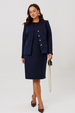 Жакет, платье Mubliz 275 темно-синий - фото 2