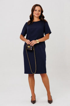 Жакет, платье Mubliz 275 темно-синий - фото 3