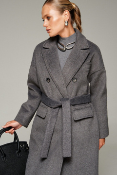 Пальто Beautiful&Free 7016 графит - фото 5