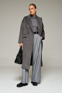 Пальто Beautiful&Free 7016 графит - фото 4