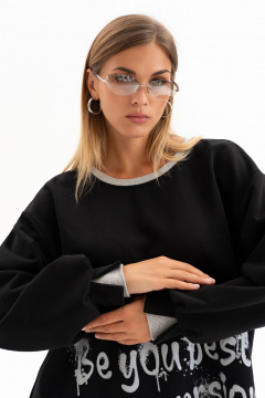 Брюки, джемпер Luna 262 черный - фото 3