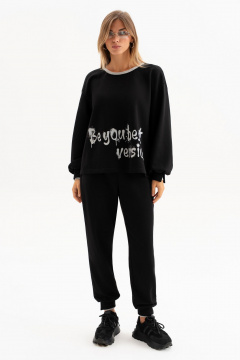 Брюки, джемпер Luna 262 черный - фото 2