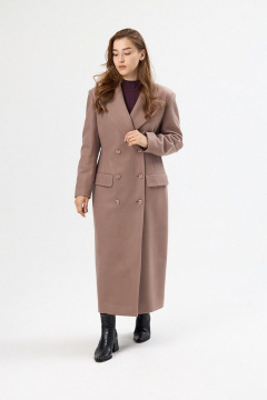 Пальто ALIN 7002 капучино - фото 4