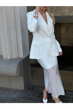 Юбка THE.WOMAN 0357 белый - фото 3