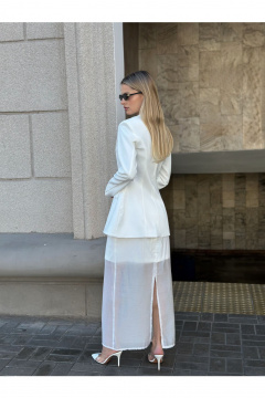 Жакет THE.WOMAN 0356 белый - фото 4