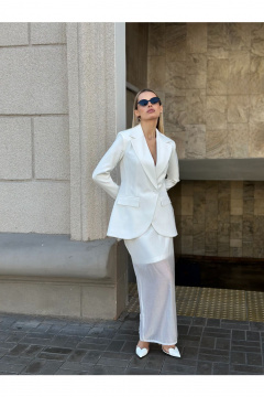 Жакет THE.WOMAN 0356 белый - фото 2