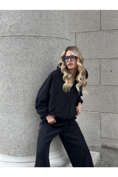 Толстовка THE.WOMAN 0364 черный - фото 5