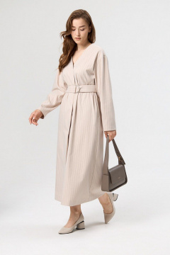 Платье ALIN 3007 шампань_в_полоску - фото 3