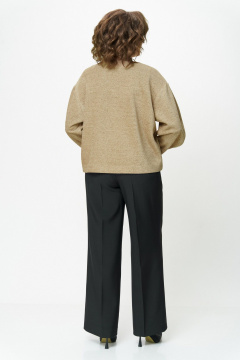 Блуза БелЭльСтиль 876-3_25_22 бежевый - фото 5