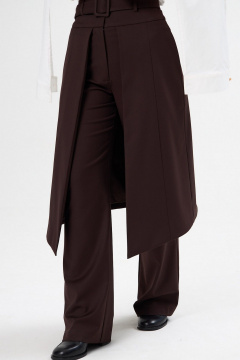 Брюки ALIN 4007 шоколад - фото 2