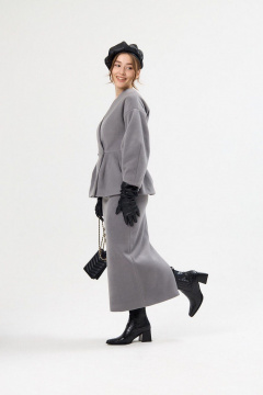 Жакет ALIN 5002 серый - фото 2