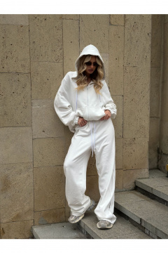 Брюки THE.WOMAN 0363 молоко - фото 1