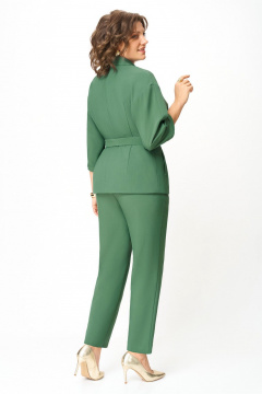 Брюки, жакет DaLi 9347.1 зелень - фото 5