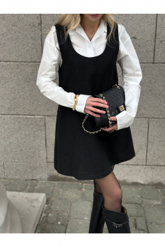 Сарафан THE.WOMAN 0361 черный - фото 4