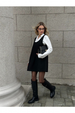 Сарафан THE.WOMAN 0361 черный - фото 1