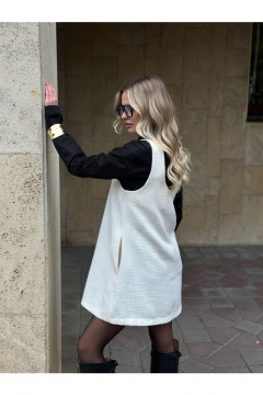 Сарафан THE.WOMAN 0361 белый - фото 3