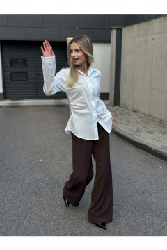 Блуза THE.WOMAN 0350 белый - фото 1