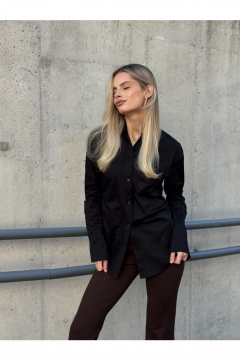 Блуза THE.WOMAN 0350 черный - фото 2