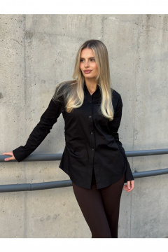 Блуза THE.WOMAN 0350 черный - фото 1