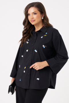 Блуза Панда 110640 черный - фото 1