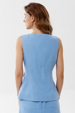 Жилет SHLOMO 6-2 голубой - фото 3