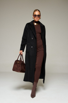 Пальто Beautiful&Free 7017 черный - фото 3