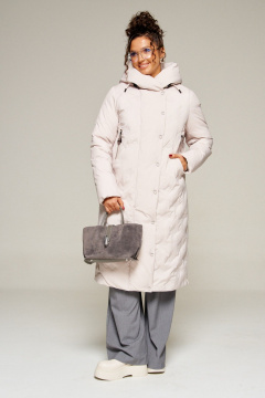 Пальто Beautiful&Free 8015 светло-серый - фото 2