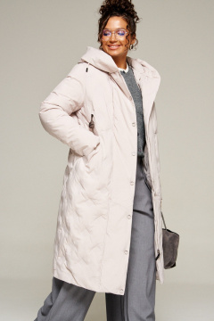 Пальто Beautiful&Free 8015 светло-серый - фото 5