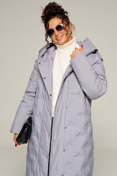 Пальто Beautiful&Free 8015 серый - фото 5