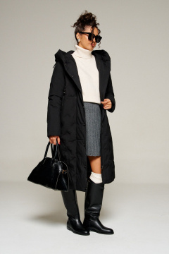 Пальто Beautiful&Free 8015 черный - фото 5