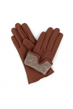 Перчатки ACCENT 08-25 коньяк - фото 1