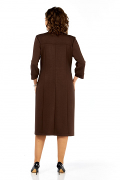 Платье Элль-стиль 2425 шоколад - фото 4