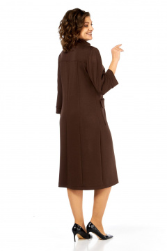Платье Элль-стиль 2425 шоколад - фото 3