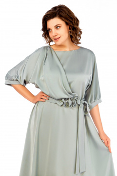 Платье Ольга Стиль С-959 шалфей - фото 2