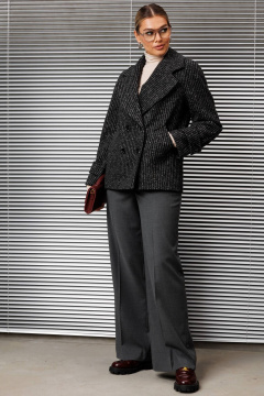 Брюки, жакет Мода Юрс 25-2777 графит - фото 3