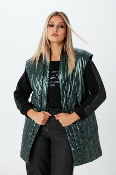 Жилет LM М156 изумрудный - фото 2