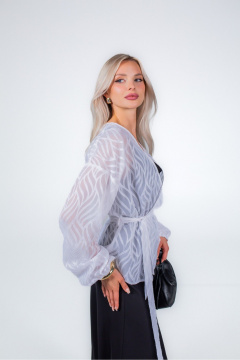 Жакет MONA STYLE 25018 белый - фото 4