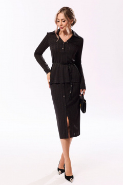 Блуза, юбка Golden Valley 6685 черный - фото 1